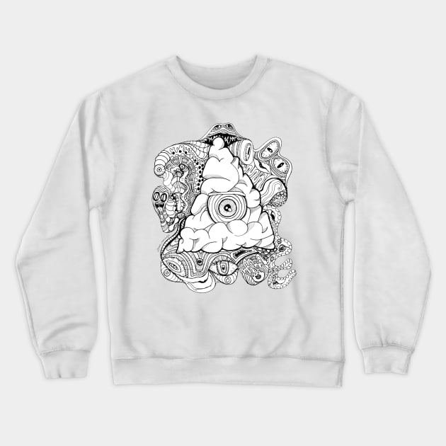 Those Conspiracy Guys Crewneck Sweatshirt by art_emilybd